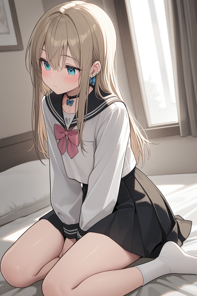 A Cute Cross-Dressing Boy,  masterpiece,  best quality on Tensor.Art