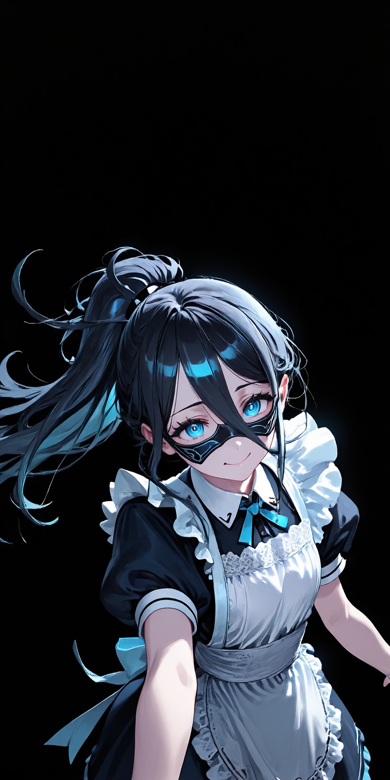 djmIx-X-xIupb,  Arisu blue archive,  A deeply atmospheric anime illustration of Arisu from Blue Archive in an alternate ma...
