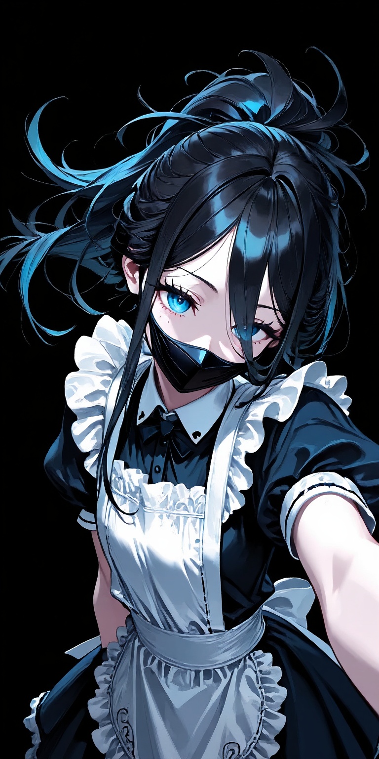 djmIx-X-xIupb,  Arisu blue archive,  A deeply atmospheric anime illustration of Arisu from Blue Archive in an alternate ma...