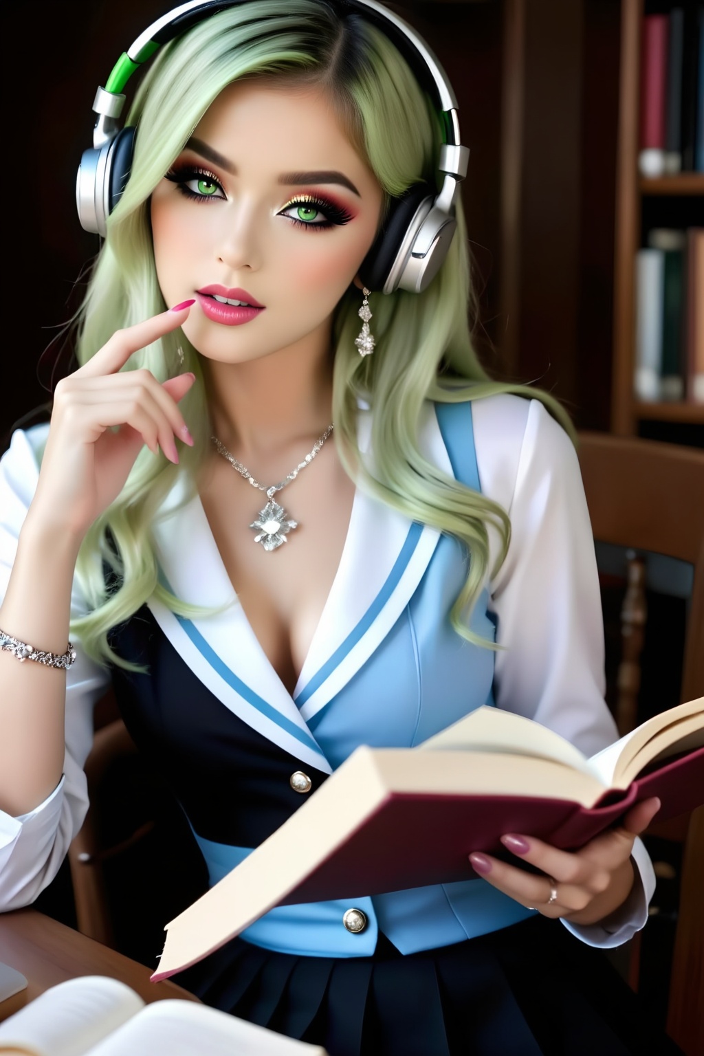 Exceptional quality,  ranked number one. Inspiration: Study,  clothing on Tensor.Art