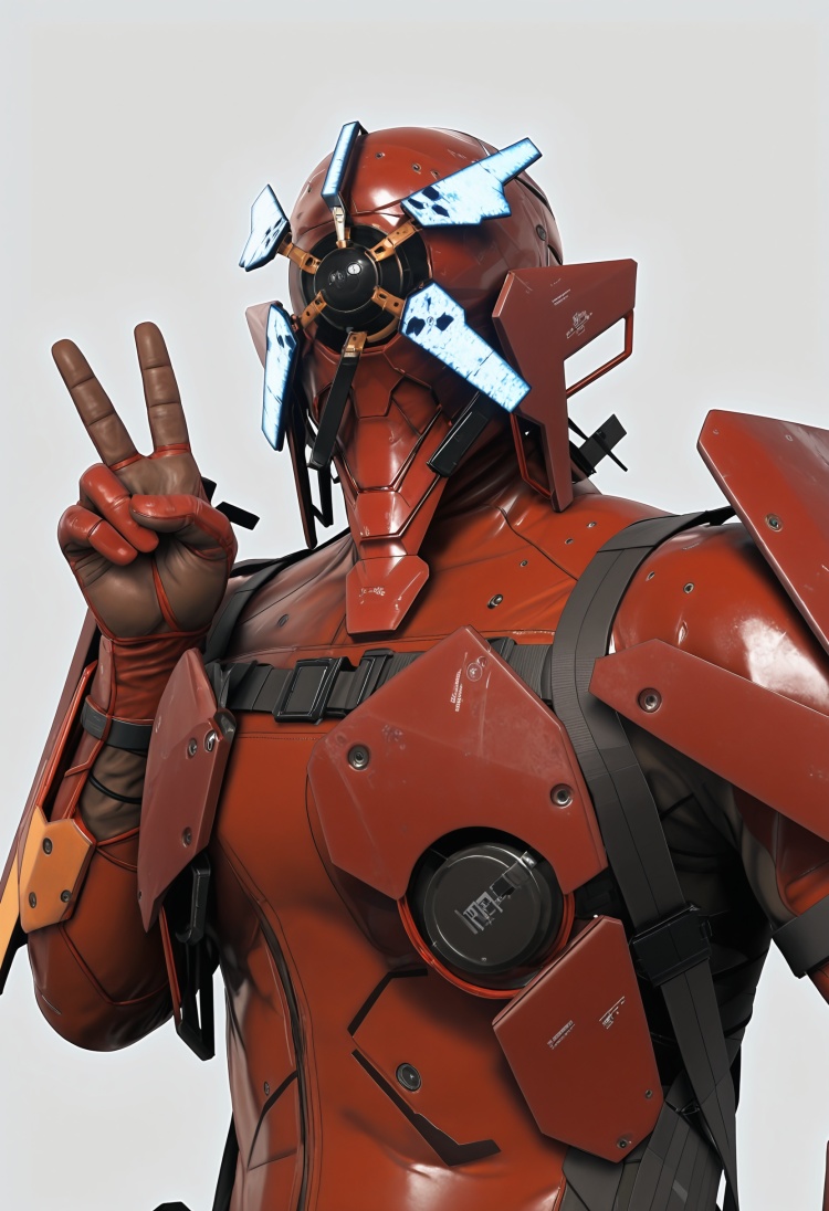 Red Samurai - Death Stranding 2: On the Beach [Illustrious] by interfusor on Tensor.Art