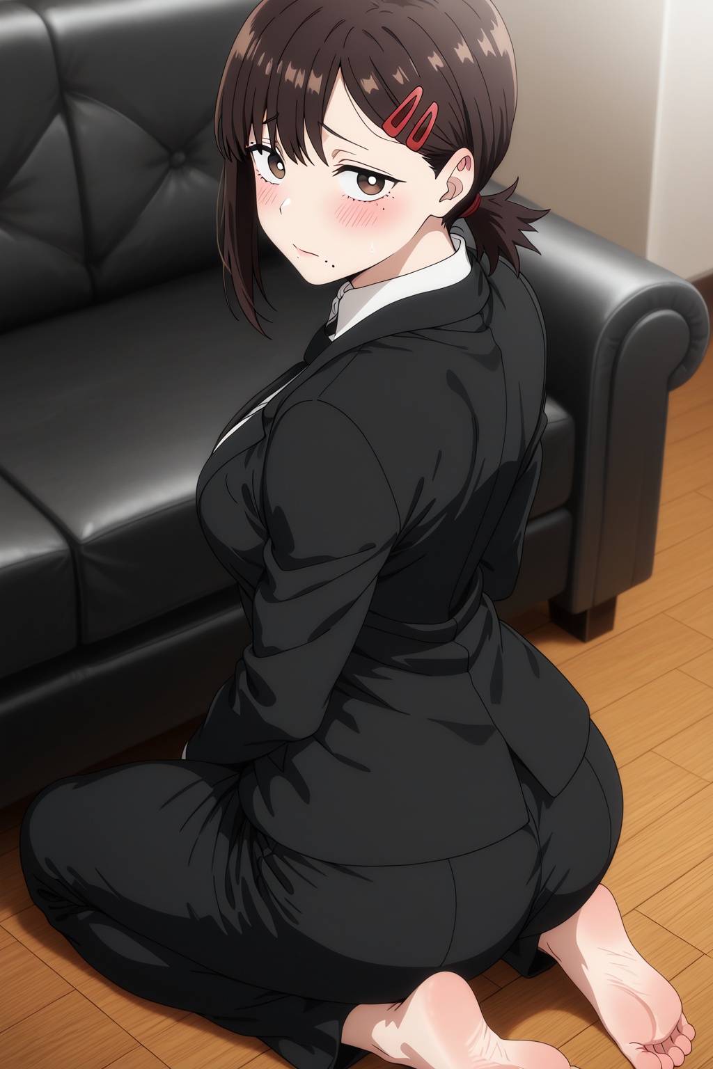 higashiyama kobeni,  Anime screencap,  1girl by MonarkAI on Tensor.Art