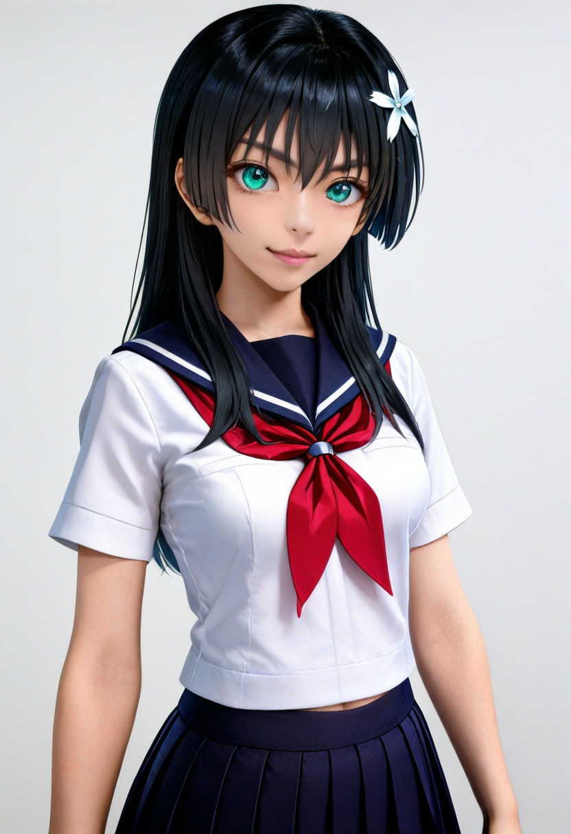 ikemen,  cospaly of saten ruiko,  realistic by SF on Tensor.Art