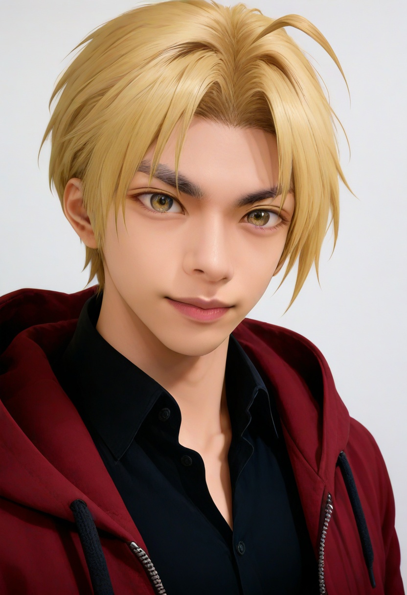 ikemen,  cosplay of edward elric,  realistic by SF on Tensor.Art