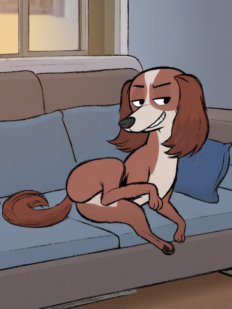 Wanda Saluki Illustration  by Xposing_Organisms on Tensor.Art