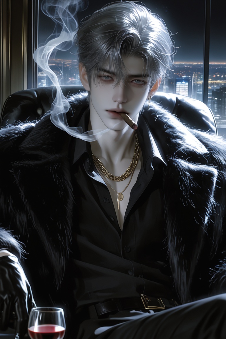 (Semi realistic),  1male,  solo by Aily on Tensor.Art