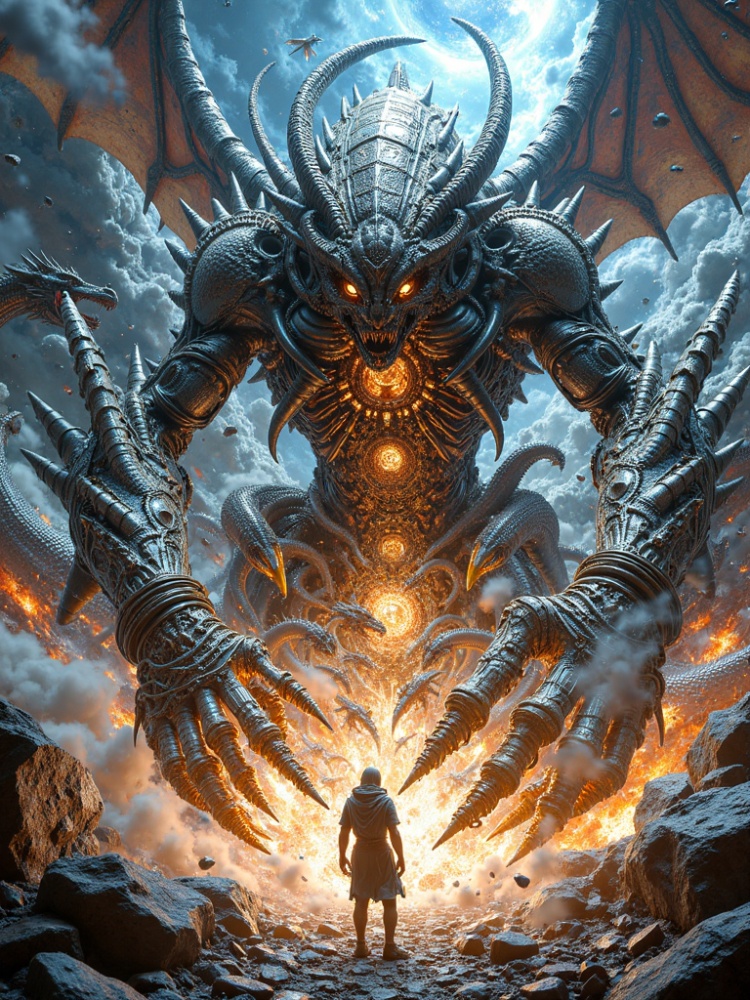 Gigantic Alien Surealis by Alvin Art on Tensor.Art