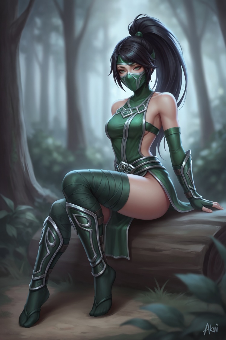 阿卡丽#英雄联盟LOL by 让AI更感性了 on Tensor.Art
