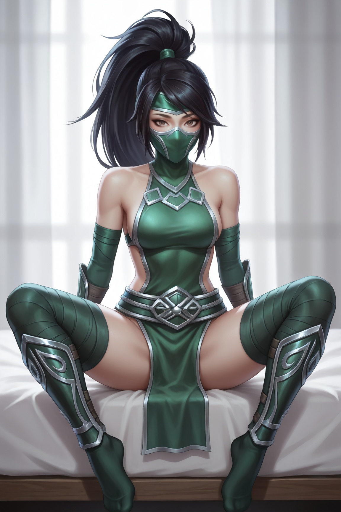 Akali,  1girl,  solo on Tensor.Art