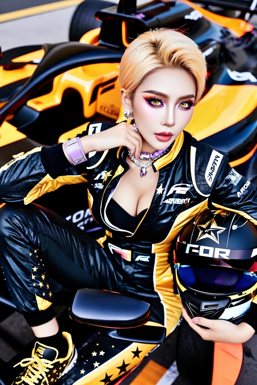 Superior quality,  ranked number one. Inspiration: F1,  apparel on Tensor.Art