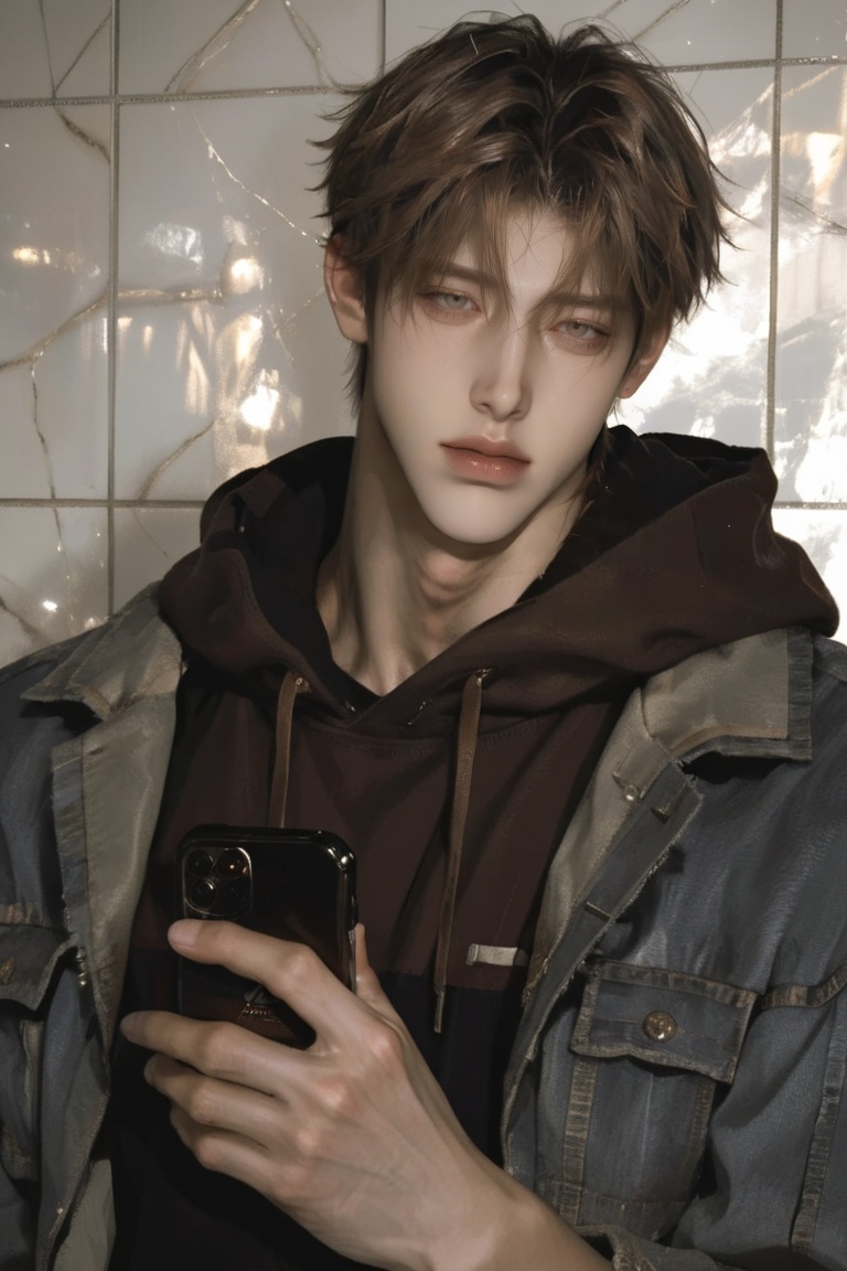 1boy,  anime semi-realism,  soft lighting by Taryai on Tensor.Art