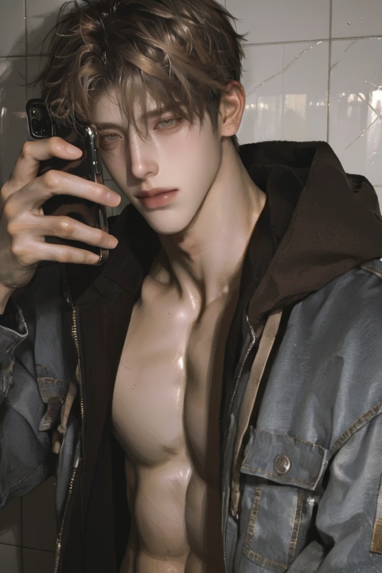Semi-Realistic | Hot Boy Style | Ver.1 and 2(Test) by Taryai on Tensor.Art