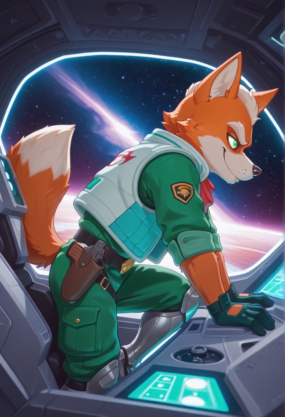 foxmgm,  1boy,  anthropomorphic fox on Tensor.Art