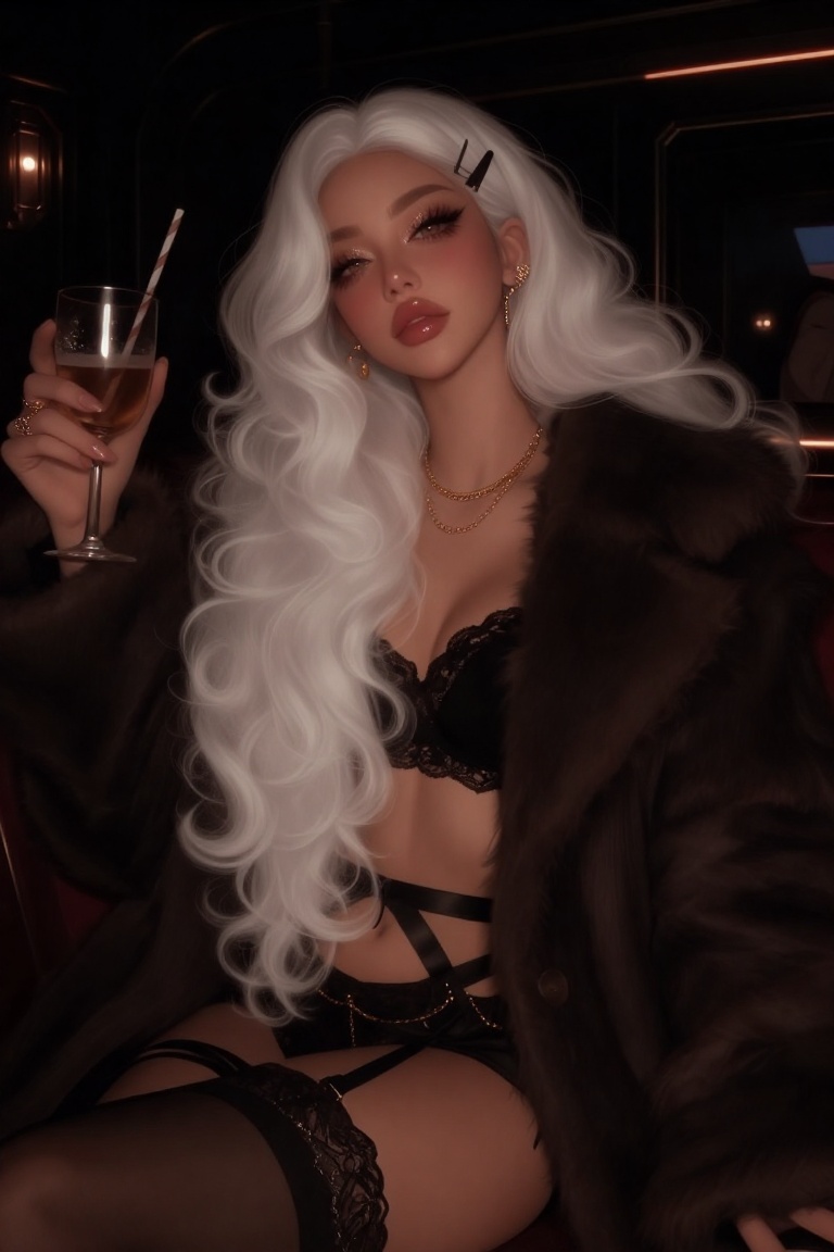 1girl,  gyaru makeup,  dramatic lashes on Tensor.Art