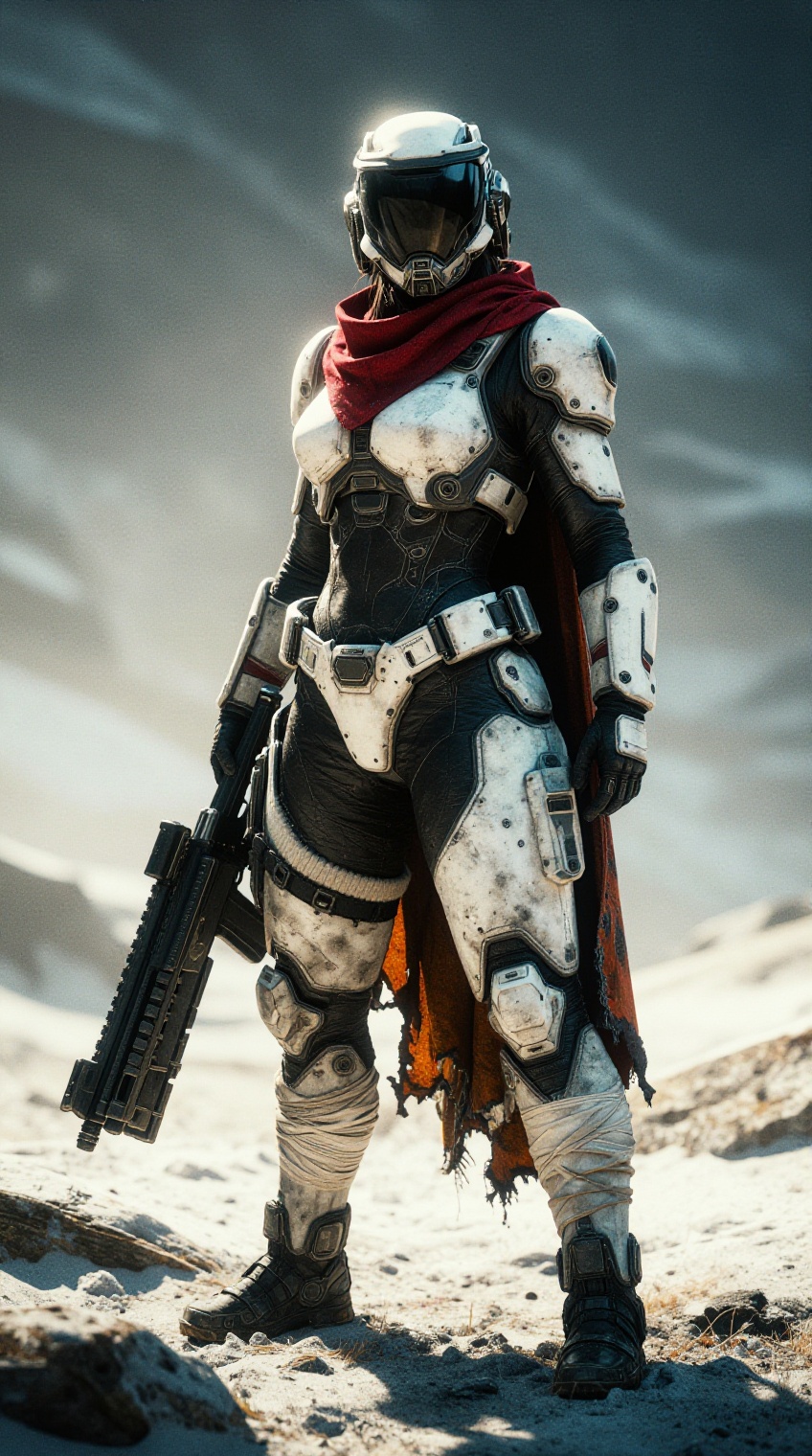ultra-realistic,  85mm lens,  low angle full body close-up shot on Tensor.Art