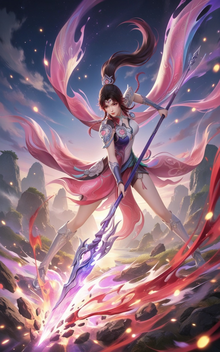 云缨# 神骥·越千峰(王者荣耀） by 让AI更感性 on Tensor.Art