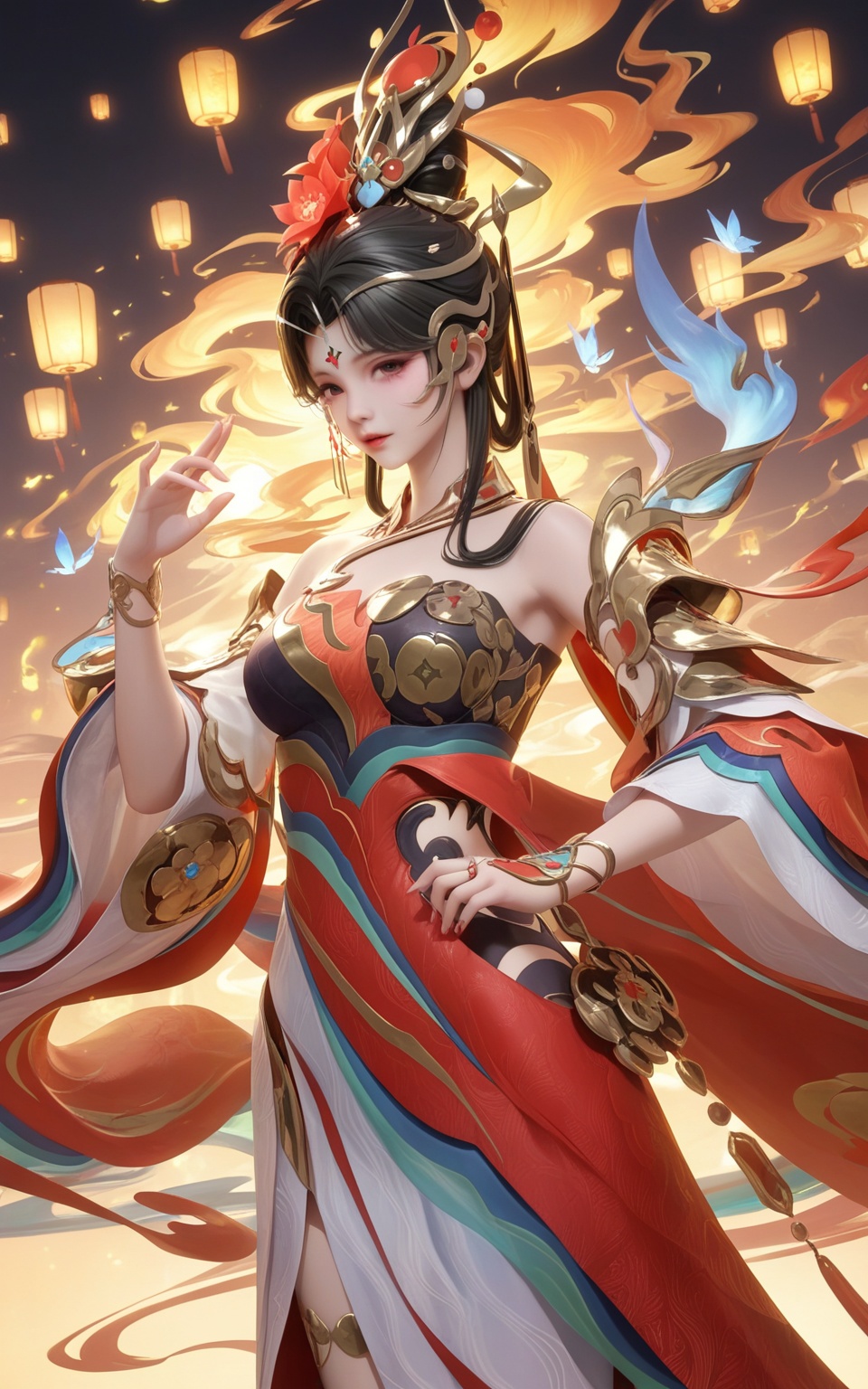 Diao-chan,  1girl,  solo by 让AI更感性 on Tensor.Art