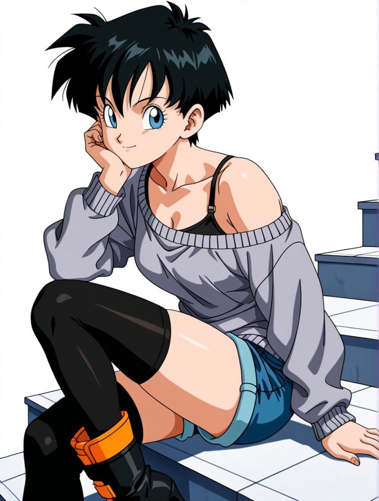 Videl (Short Hair) - (Dragon Ball Z) - IL by zickg on Tensor.Art