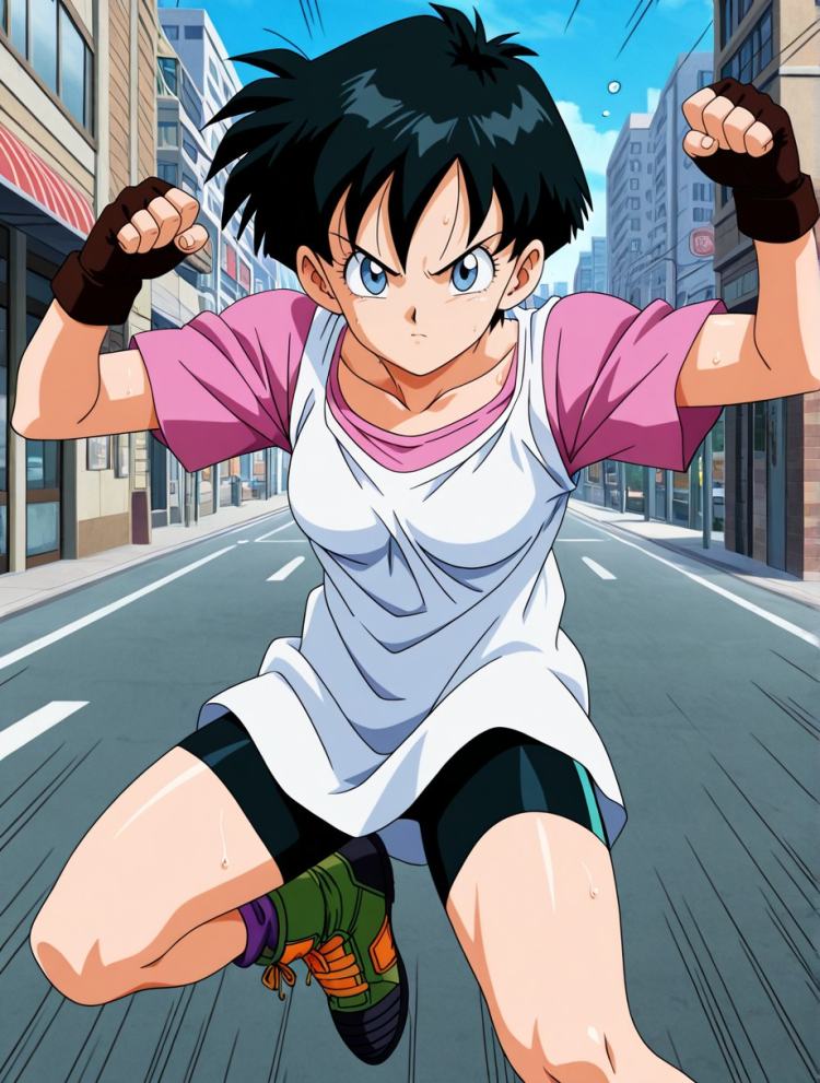 Videl (Short Hair) - (Dragon Ball Z) - IL by zickg on Tensor.Art