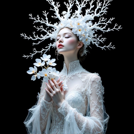 ETHEREAL BLOOM QUEEN by REKTY ANJANY on Tensor.Art