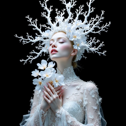 ETHEREAL BLOOM QUEEN by REKTY ANJANY on Tensor.Art