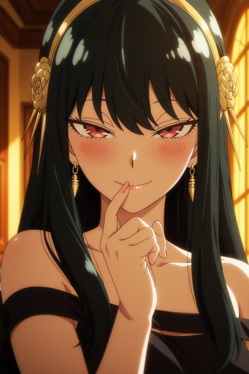 anime screencap,  yor forger (spy x family),  1girl by MonarkAI on Tensor.Art