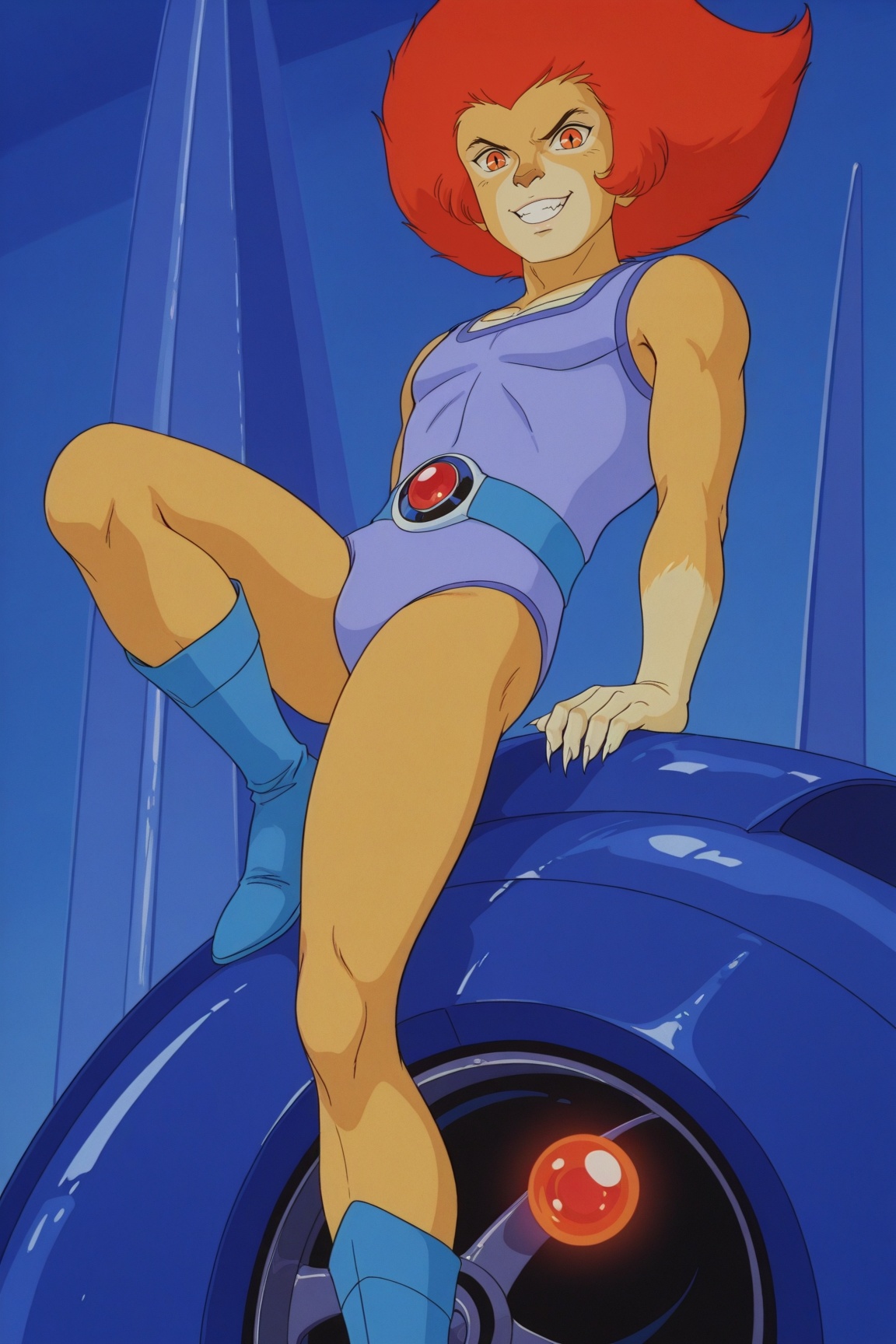 lion-o,  furry male,  two-tone fur by 25kkai on Tensor.Art
