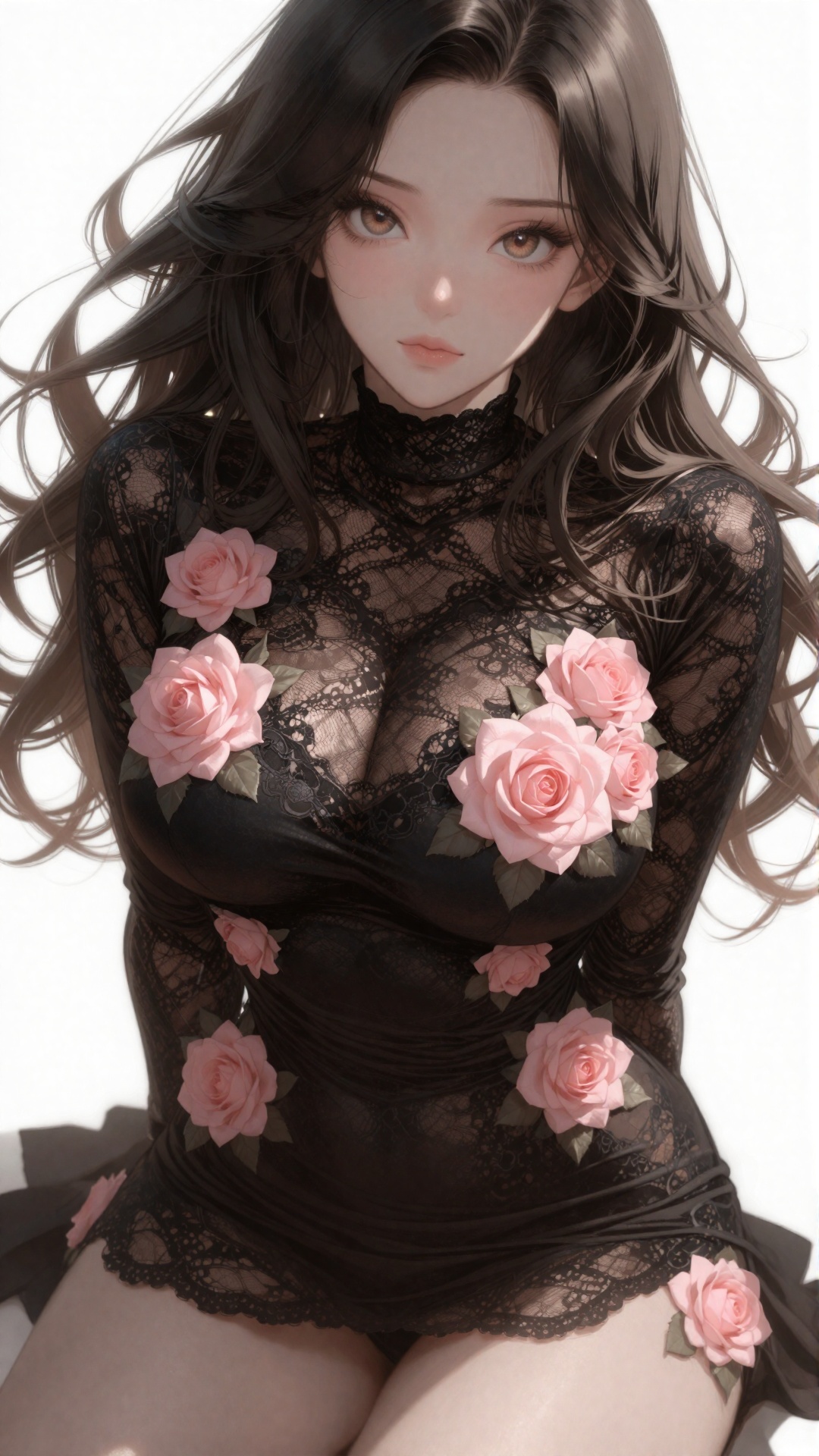 this is a digital artwork in a highly detailed,  semi-realistic,  anime-inspired style on Tensor.Art