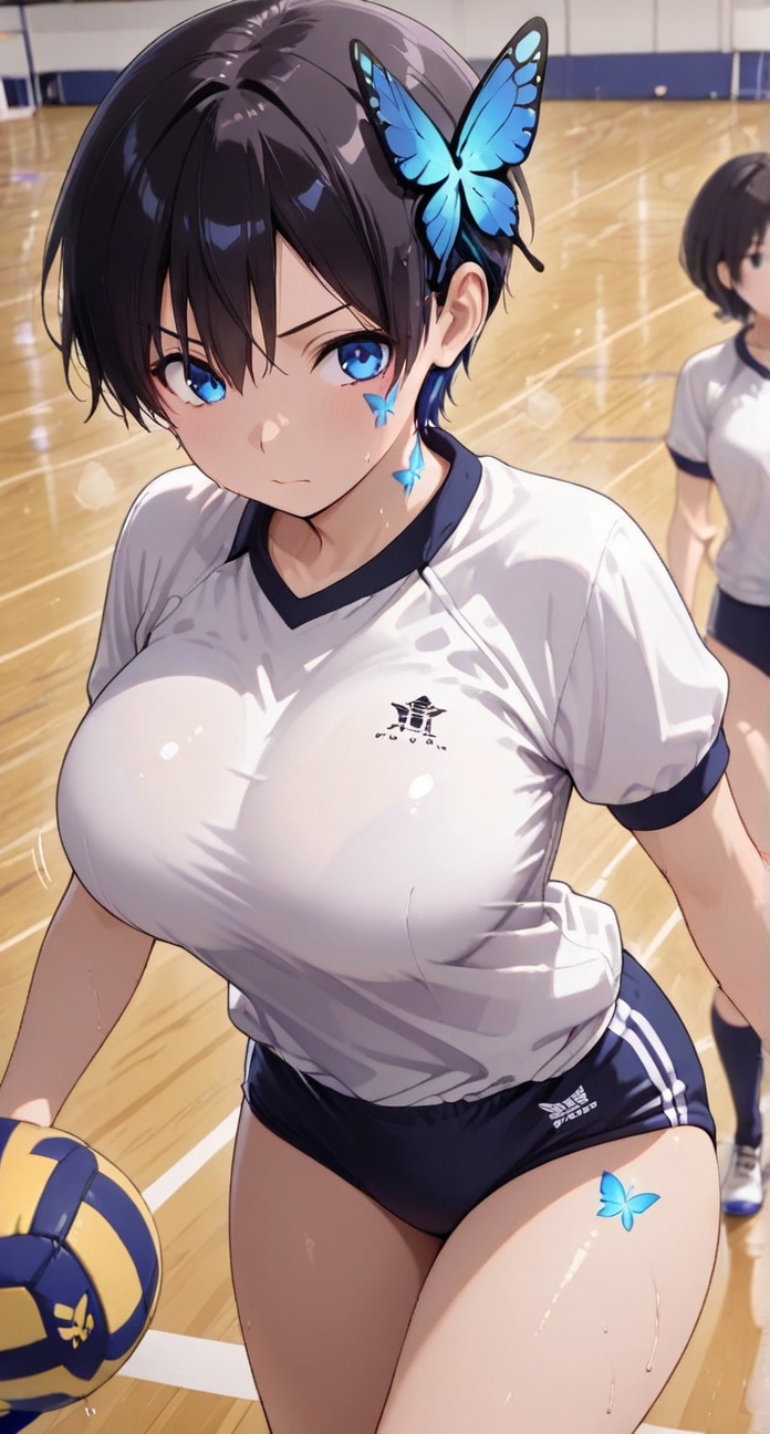 Action receive JAMP Volleyball BURUMA,  beautiful BURUMA,  masterpiece on Tensor.Art