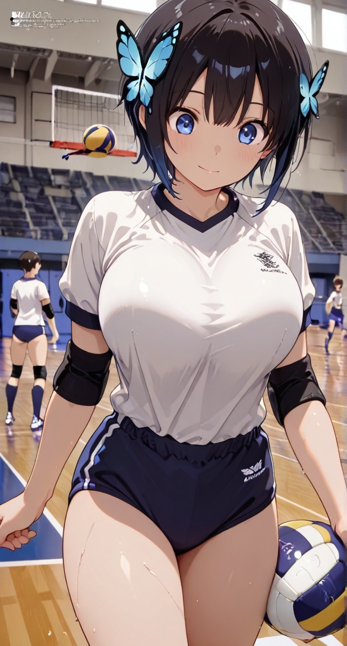 Action receive JAMP Volleyball BURUMA,  beautiful BURUMA,  masterpiece on Tensor.Art