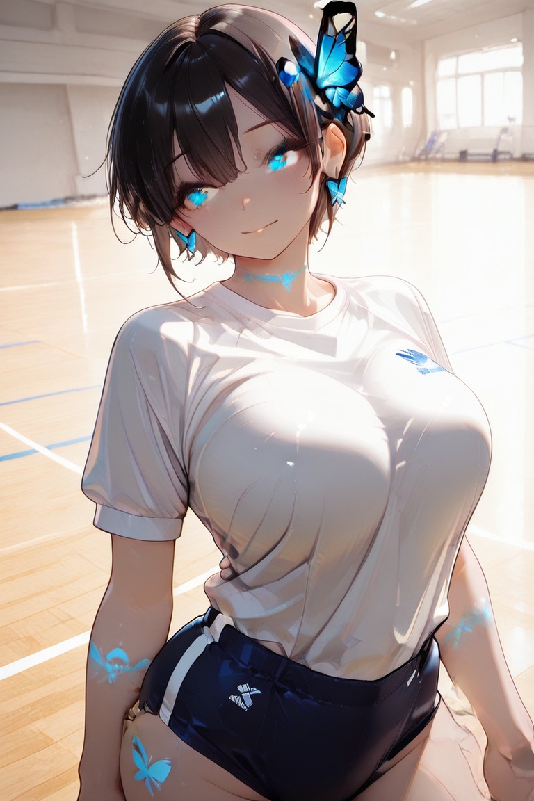 Volleyball BURUMA,  beautiful BURUMA,  masterpiece on Tensor.Art