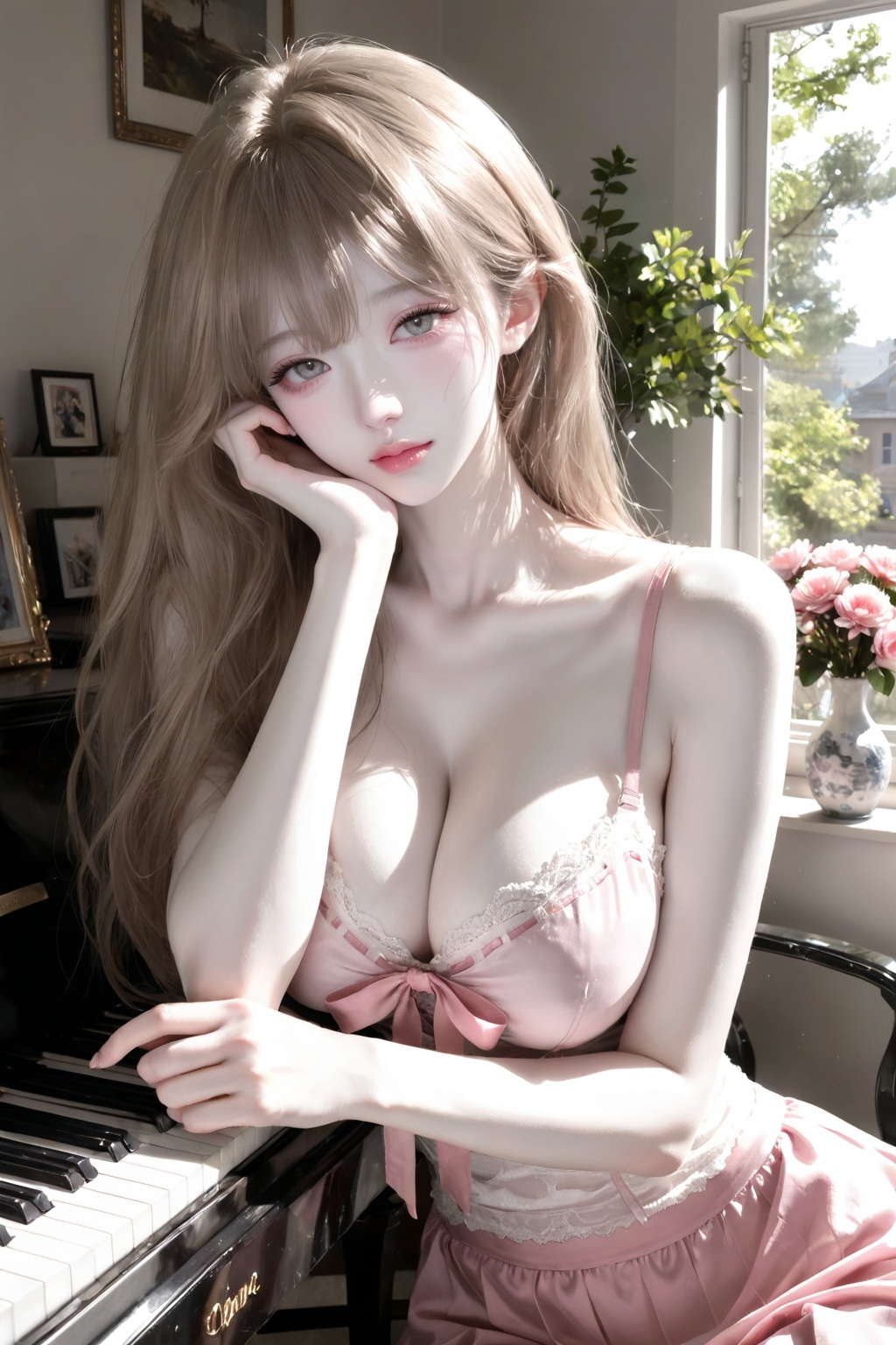 ((Middle-aged)),  ((beautiful woman)),  1 woman on Tensor.Art