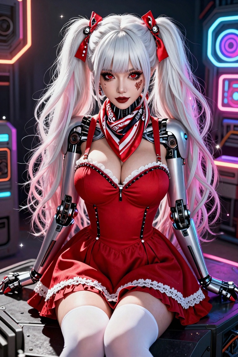 machine background,  1girl,  full body on Tensor.Art