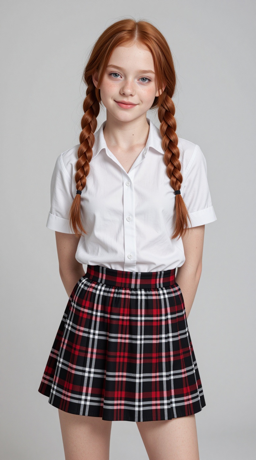 Create a masterpiece of best quality,  ultra high resolution,  photorealistic RAW photo of a young girl aged down. She has...