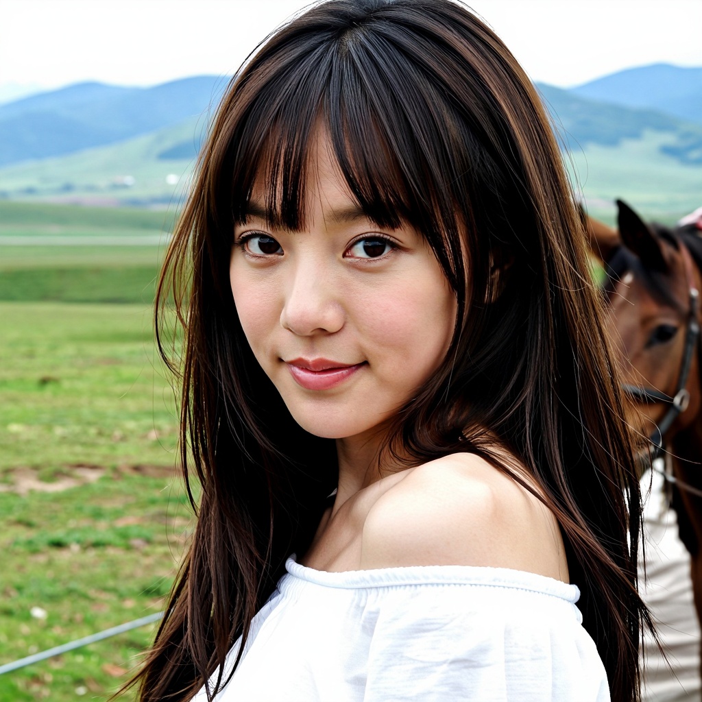 close-up,  20-year-old Chinese woman,  beautiful face on Tensor.Art