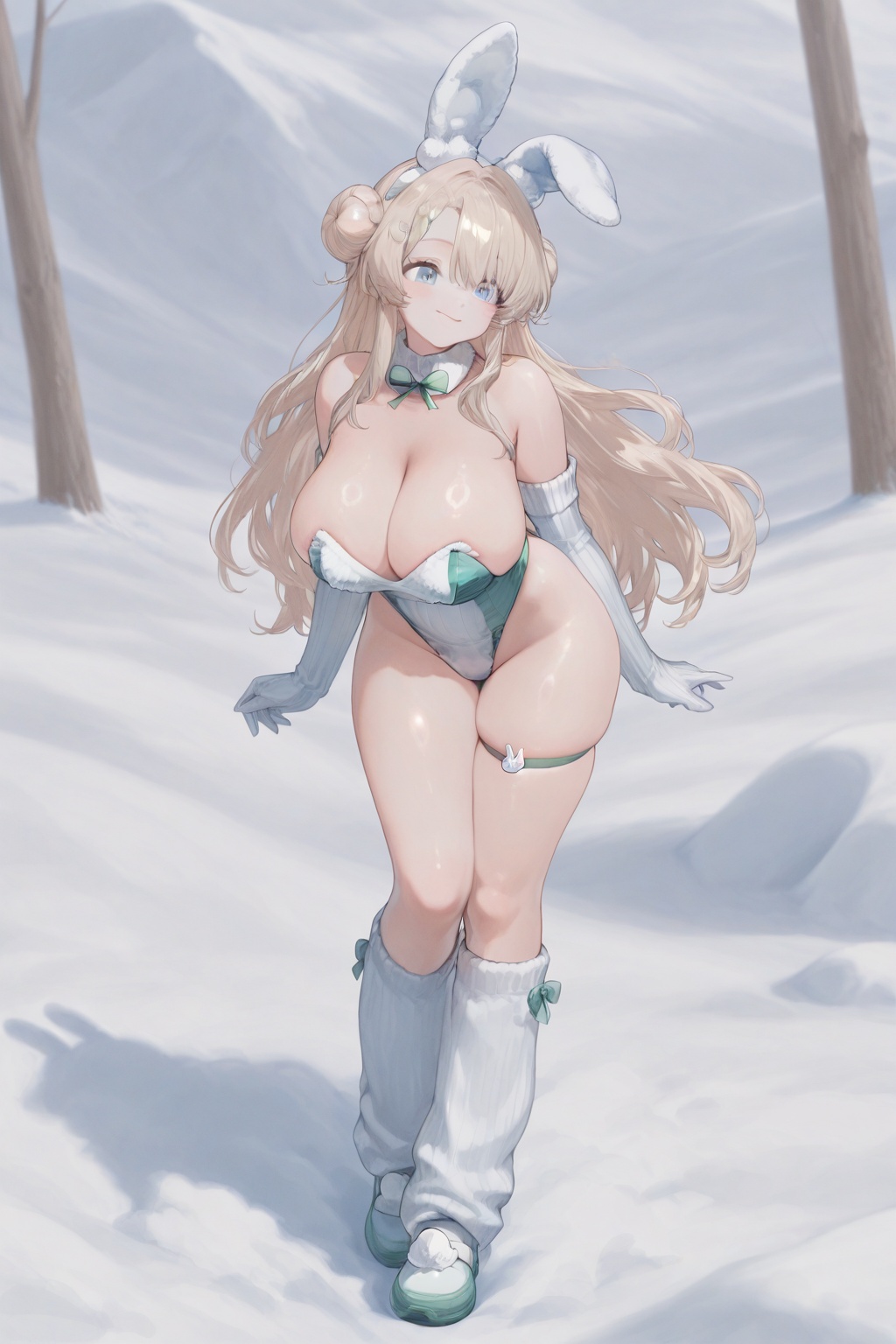 1girl ,  snowfield,  Tyr on Tensor.Art