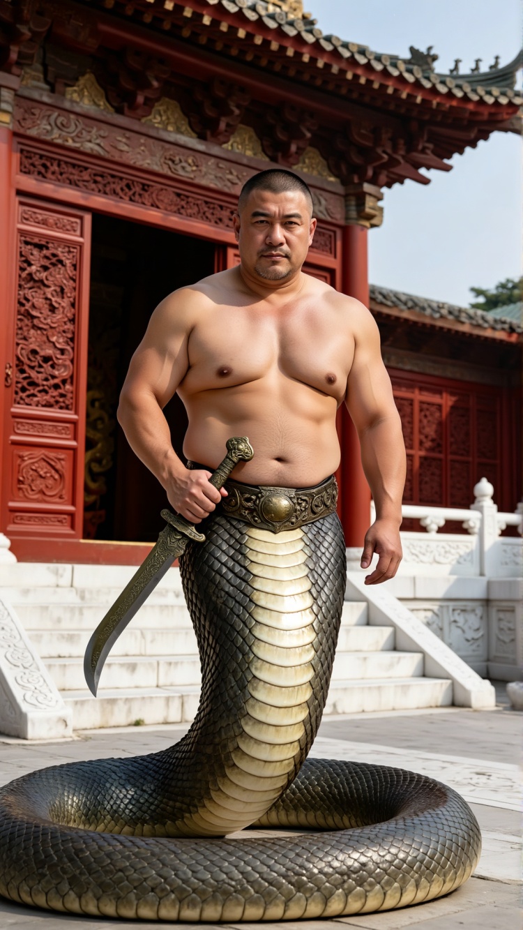 蛇人男性-ZIB by 一起旅行 on Tensor.Art