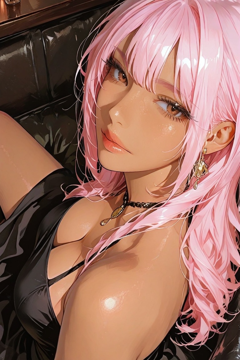 1girl,  solo,  long sleek hair on Tensor.Art