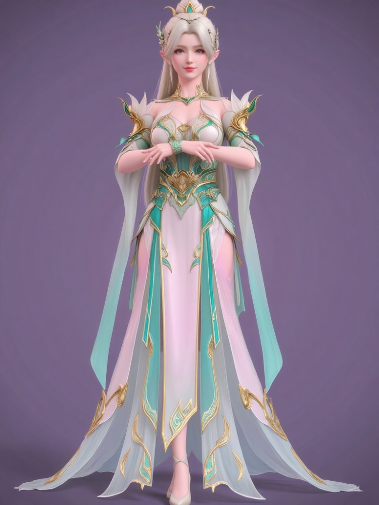 X古薰儿萧薰儿斗圣-斗破苍穹 by DeepBlue藍心 on Tensor.Art