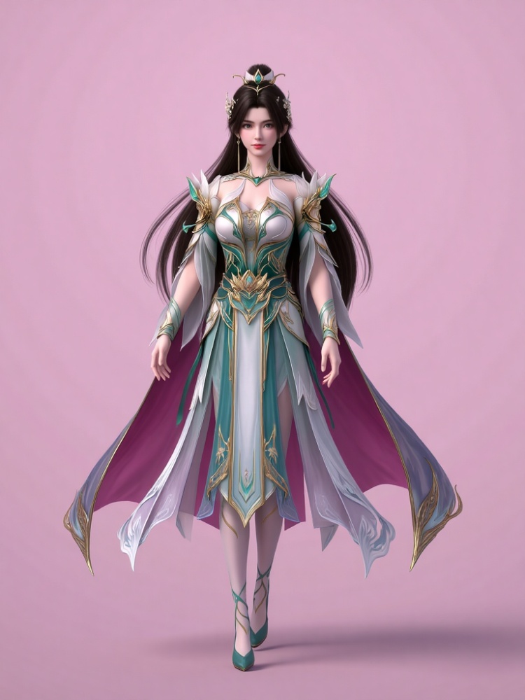 X古薰儿萧薰儿斗圣-斗破苍穹 by DeepBlue藍心 on Tensor.Art
