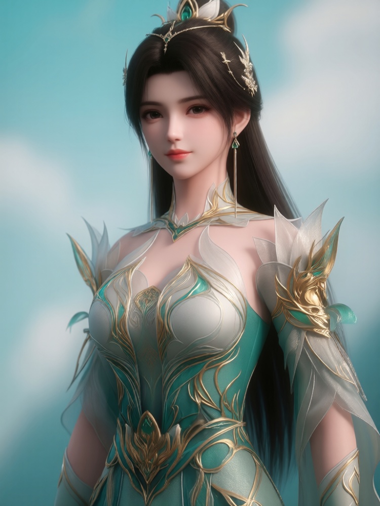 X古薰儿萧薰儿斗圣-斗破苍穹-Qwen by DeepBlue藍心 on Tensor.Art