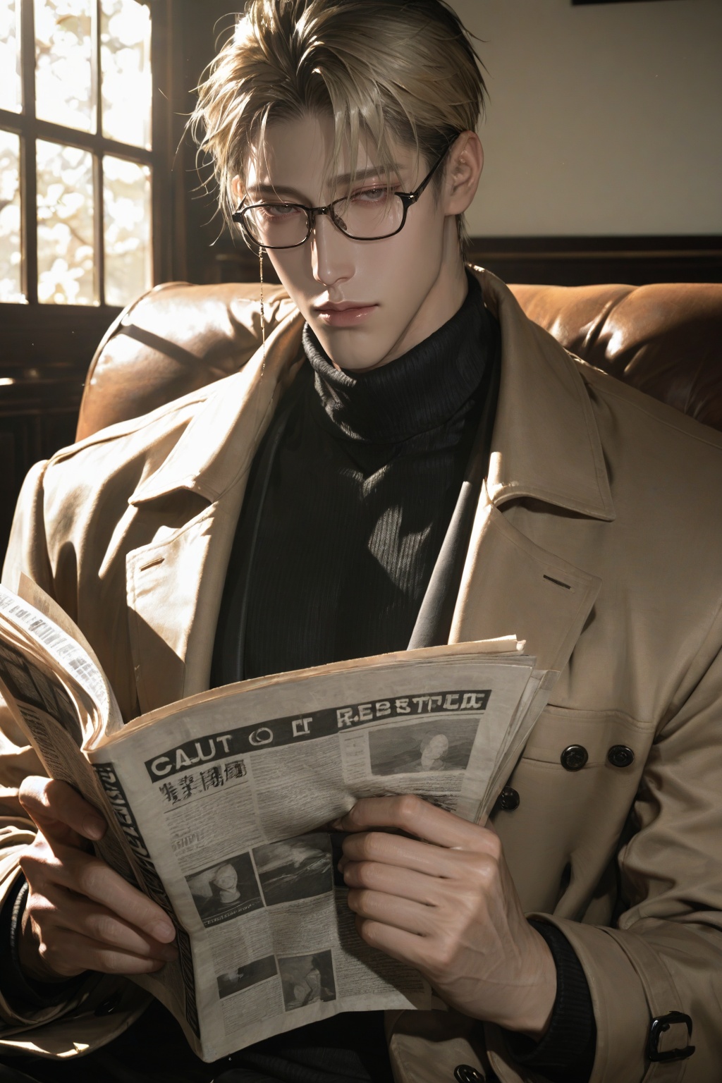 1man,  solo,  very handsome man on Tensor.Art