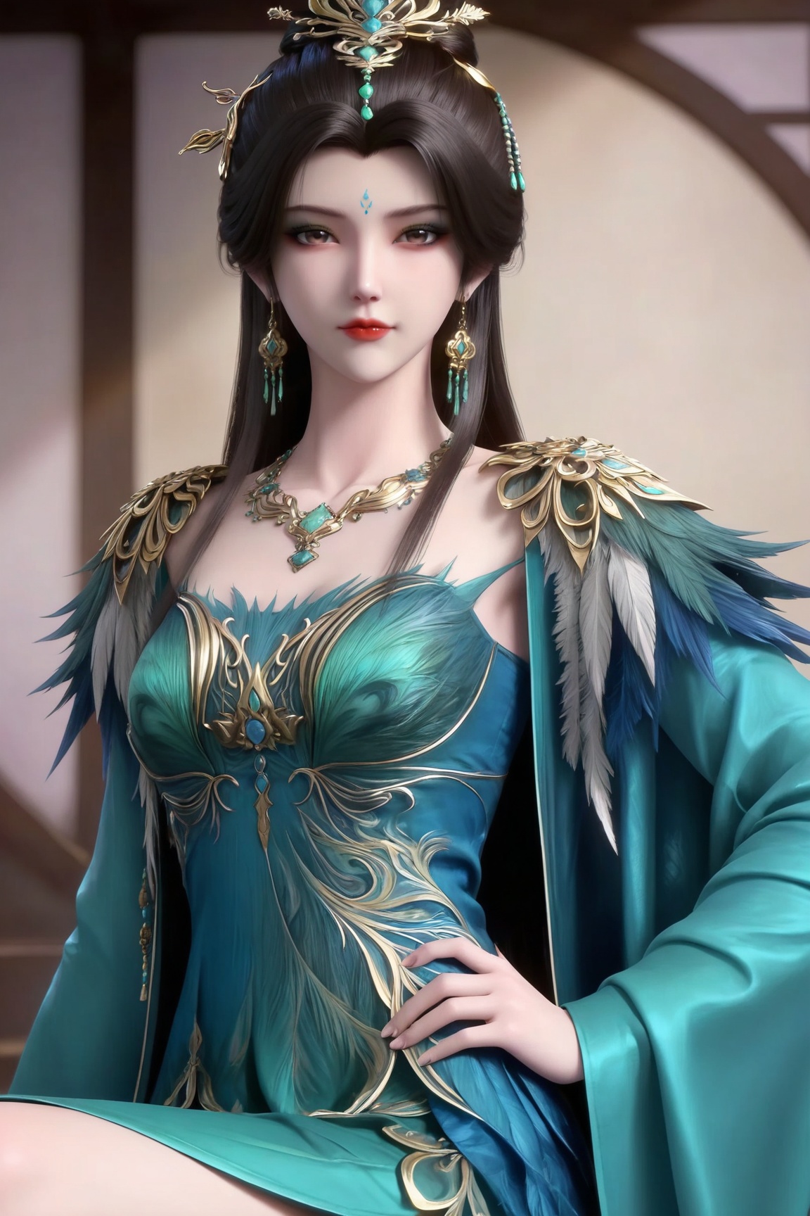 Liu-mei,  1girl,  solo by 让AI更感性 on Tensor.Art