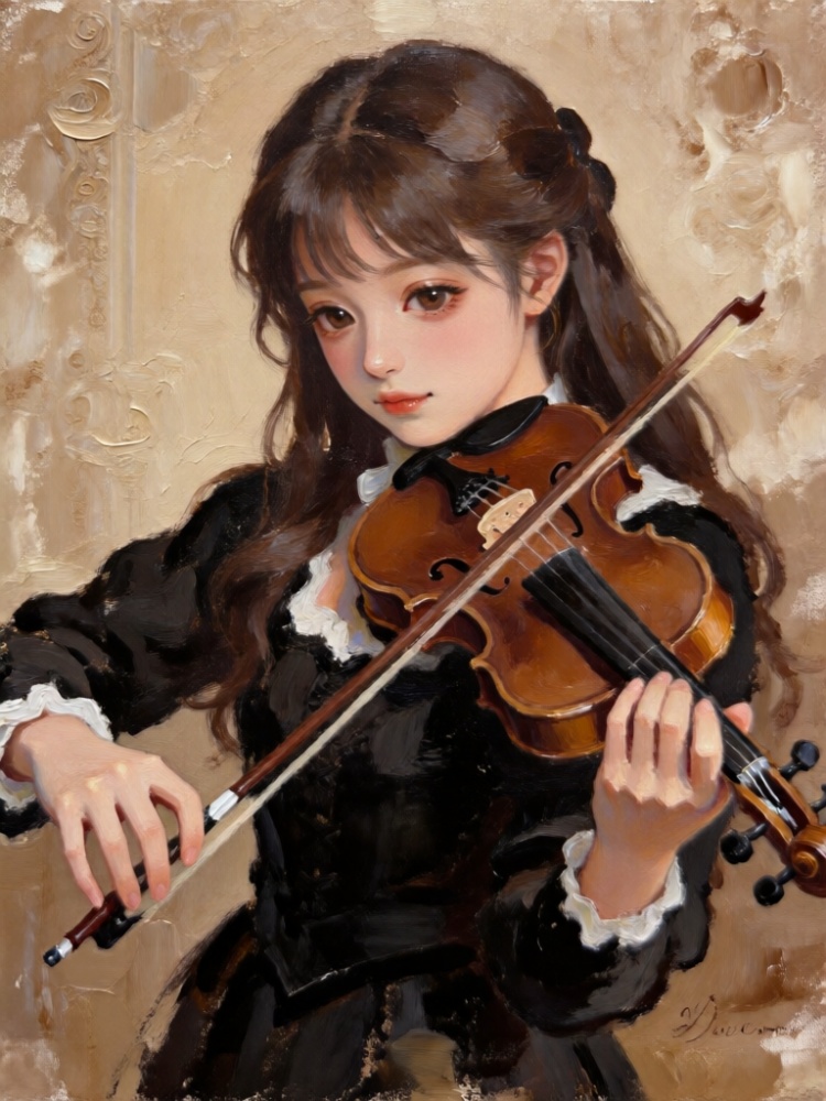 Qwen--插画|厚涂丙烯画 by YX8954 on Tensor.Art