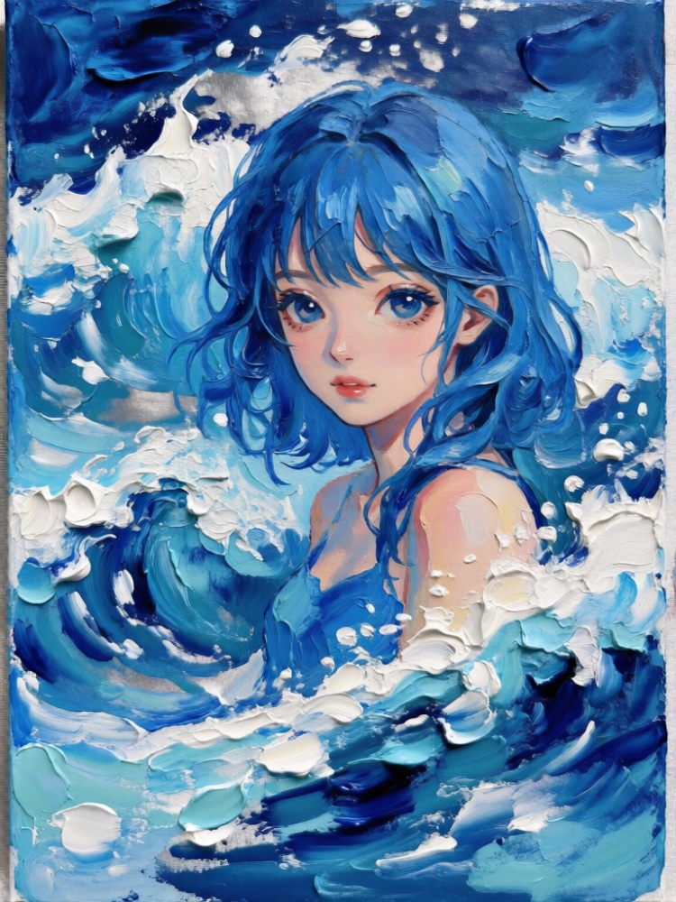 Qwen--插画|厚涂丙烯画 by YX8954 on Tensor.Art
