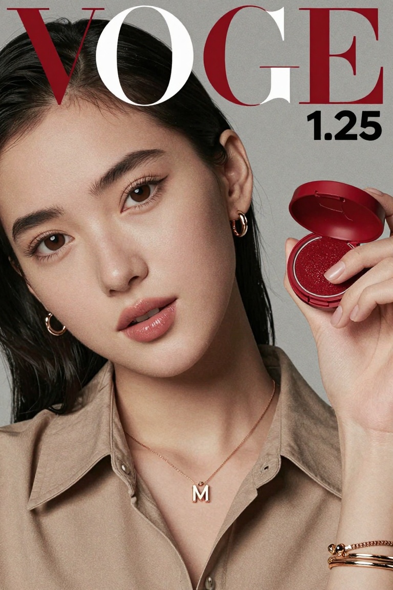 editorial high-fashion finish:1.25,  luxury beauty campaign / magazine cover portrait:1.2,  controlled studio realism:1.15...