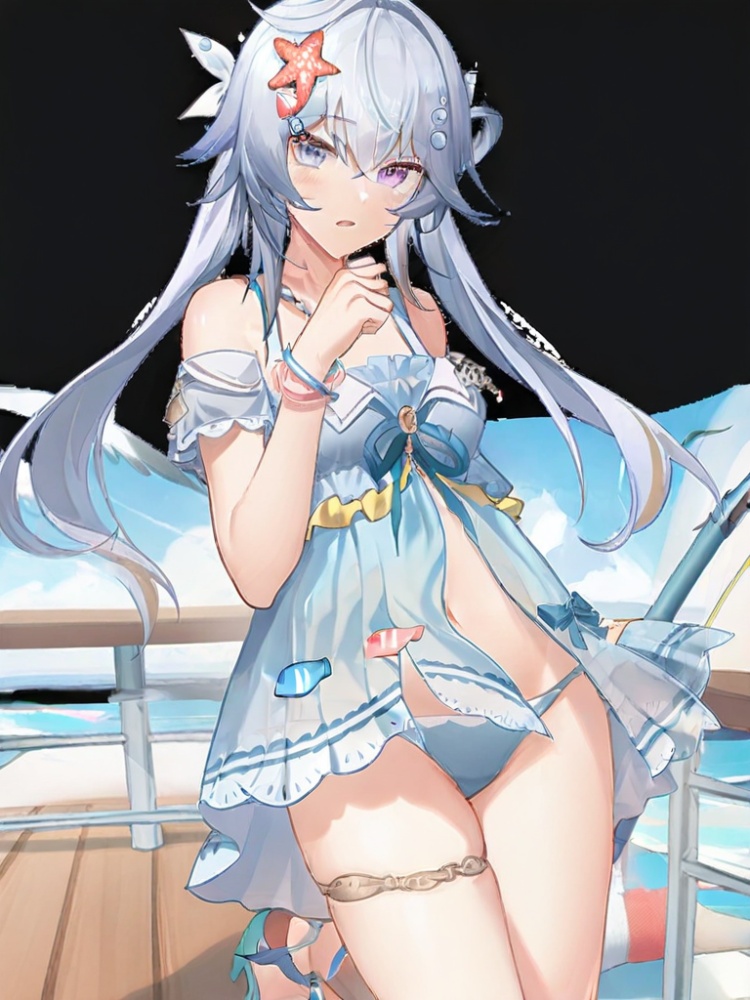 深空之眼执明泳装 by 果核中的宇宙（大号） on Tensor.Art
