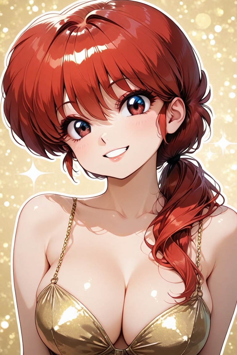 Ranma-chan,  Beautiful eyes,  sparkling on Tensor.Art