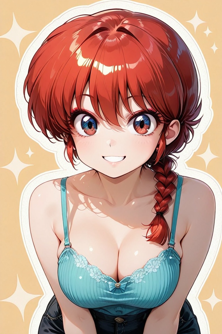 Ranma-chan,  Beautiful eyes,  sparkling on Tensor.Art