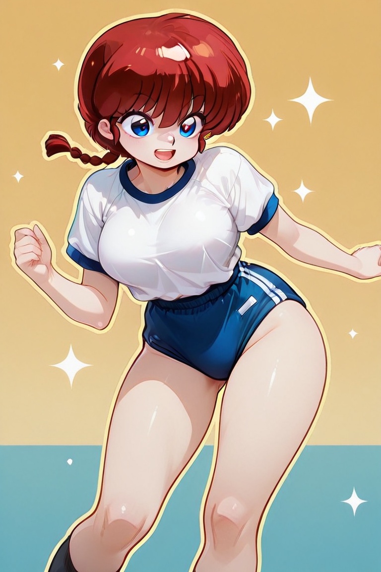 Ranma-chan,  Beautiful Buruma Beautiful eyes,  sparkling on Tensor.Art